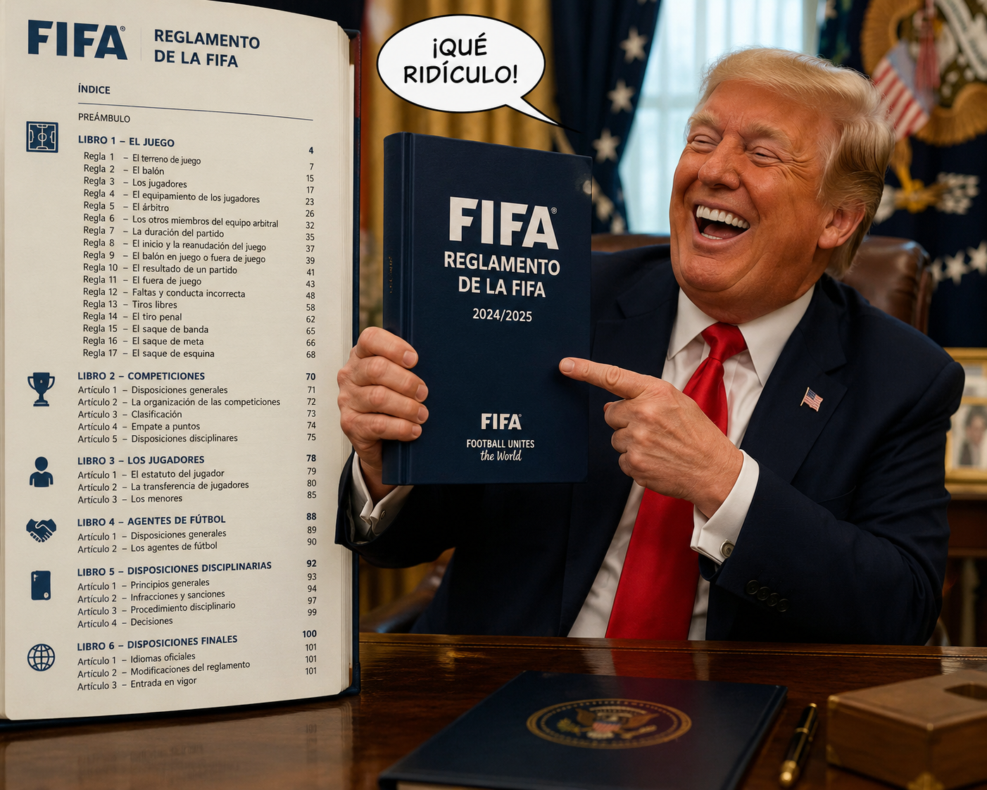 trump reglamento fifa